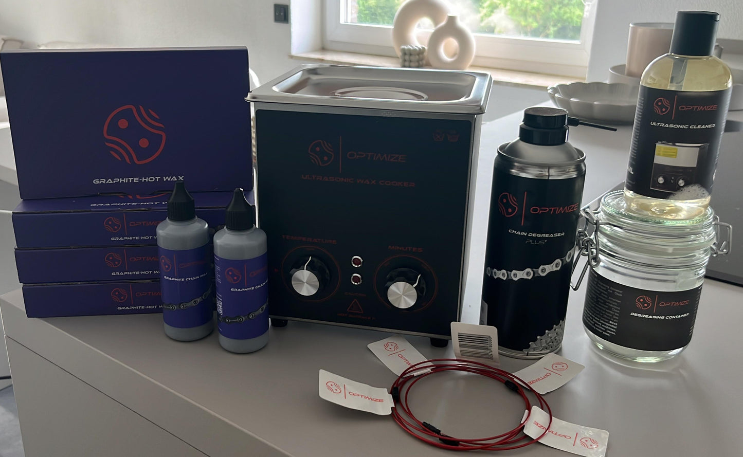 Heißwachs Service für deine Fahrradkette